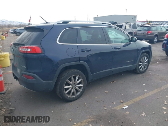 2014 Jeep Cherokee Limited z VIN 1C4PJLDB8EW212657, wystawiony jako IAAI lot #41132319 z przebiegiem 117 754 mil mil oraz . Historia ofert i sprzedaży dostępna na DreamBid. Obrazek 4.