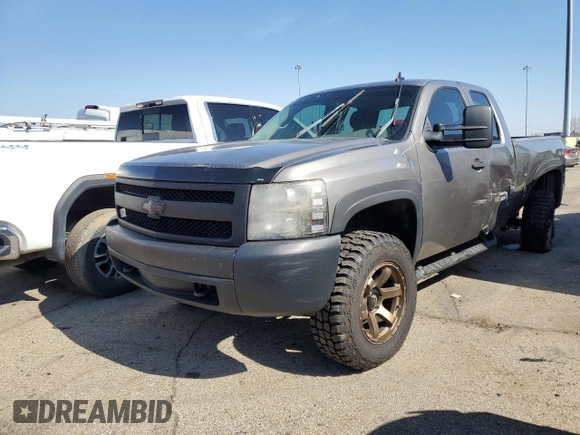 2007 Chevrolet Silverado 1500 Work Truck with VIN 1GCEK19C87E506319, listed as a Copart auction lot 48012335 with 206,815 mi miles and Salvage Title. Bid and sale history available at carsss.com. Image 1.