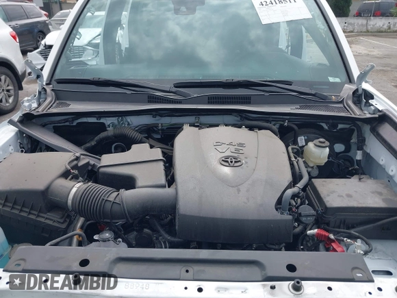 2023 Toyota Tacoma SR с VIN 3TMCZ5AN3PM649180, выставлен на аукционе IAAI как лот 42418511 с пробегом 11 275 миль миль и . История ставок и продаж доступна на DreamBid. Изображение 10.