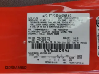 2014 Ford Mustang V6 with VIN 1ZVBP8AM9E5291268, listed as a Copart auction lot 59956805 with 139,859 mi miles and Salvage title. Bid and sale history available at DreamBid. Image 12.