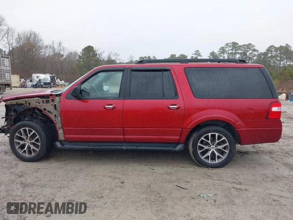 2017 Ford Expedition Max XLT with VIN 1FMJK1HT4HEA64345, listed as a IAAI auction lot 41429520 with 119,233 mi miles and . Bid and sale history available at DreamBid. Image 14.