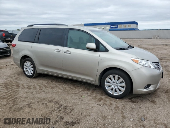 2017 Toyota Sienna XLE с VIN 5TDDZ3DC8HS178423, выставлен на аукционе Copart как лот 57628745 с пробегом 159 453 миль миль и Чистый • Clean title. История ставок и продаж доступна на DreamBid. Изображение 4.