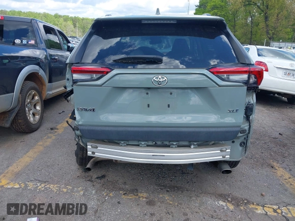 2019 Toyota RAV4 XLE with VIN 2T3W1RFV3KW056351, listed as a IAAI auction lot 42011662 with 64,634 mi miles. Bid and sale history available at carsss.com. Image 6.