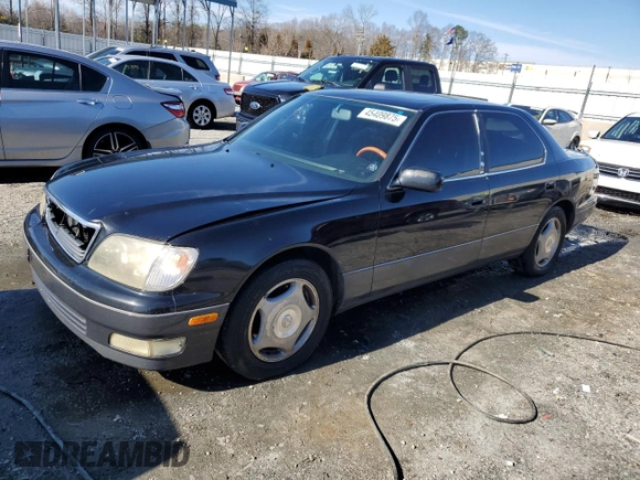 1999 Lexus LS 400 z VIN JT8BH28F2X0146625, wystawiony jako Copart lot #45409875 z przebiegiem 269 610 mil mil oraz Szkoda całkowita • Salvage title. Historia ofert i sprzedaży dostępna na DreamBid. Obrazek 1.