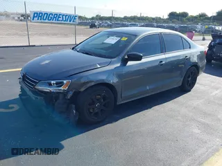 2015 Volkswagen Jetta S with VIN 3VW1K7AJ9FM288103, listed as a IAAI auction lot 42296726 with 160,196 mi miles and . Bid and sale history available at DreamBid. Image 2.