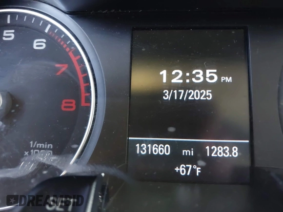 2016 Audi A4 Premium with VIN WAUAFAFLXGA012927, listed as a IAAI auction lot 41801153 with 131,660 mi miles. Bid and sale history available at carsss.com. Image 16.