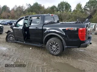 2021 Ford Ranger XL with VIN 1FTER4FH2MLD45115, listed as a Copart auction lot 80645854 with 0 mi miles and Salvage Title. Bid and sale history available at carsss.com. Image 2.