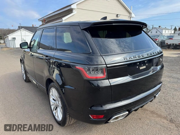 2018 Land Rover Range Rover Sport SVR with VIN SALWZ2SE9JA810039, listed as a Copart auction lot 49401525 with 167,379 mi miles and Clean Title. Bid and sale history available at carsss.com. Image 2.