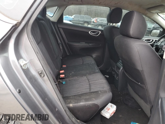 2017 Nissan Sentra SV with VIN 3N1AB7AP2HL662022, listed as a Copart auction lot 44387295 with 146,186 mi miles and Salvage Title. Bid and sale history available at carsss.com. Image 10.