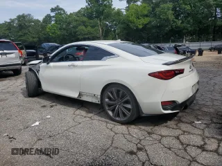 2020 Infiniti Q60 Red Sport 400 with VIN JN1FV7EK0LM400347, listed as a Copart auction lot 61872055 with 68,676 mi miles and Salvage title. Bid and sale history available at DreamBid. Image 2.
