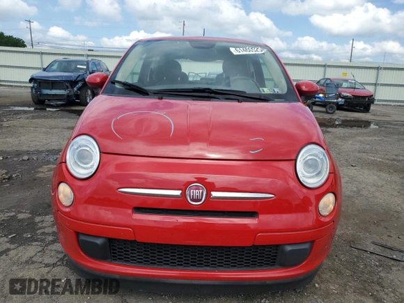 2015 FIAT 500 Pop z VIN 3C3CFFAR8FT545181, wystawiony jako Copart lot #61406525 z przebiegiem 66 151 mil mil oraz Szkoda całkowita • Salvage title. Historia ofert i sprzedaży dostępna na DreamBid. Obrazek 5.