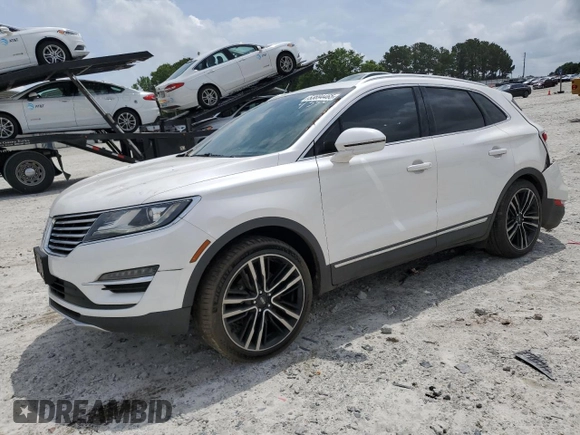 2017 Lincoln MKC Reserve with VIN 5LMTJ3DH0HUL04356, listed as a Copart auction lot 53694465 with 134,998 mi miles and Salvage title. Bid and sale history available at DreamBid. Image 1.