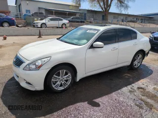 2011 Infiniti G37 x with VIN JN1CV6AR2BM351005, listed as a Copart auction lot 50412205 with 62,959 mi miles and Salvage Title. Bid and sale history available at carsss.com. Image 1.