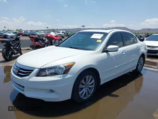 2012 Honda Accord EX-L z VIN 1HGCP3F8XCA005827, wystawiony jako IAAI lot #42432282 z przebiegiem 76 500 mil mil oraz . Historia ofert i sprzedaży dostępna na DreamBid. Obrazek 2.