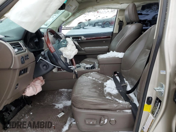2013 Lexus GX 460 with VIN JTJBM7FX9D5054512, listed as a Copart auction lot 45864295 with 151,040 mi miles and Salvage Title. Bid and sale history available at DreamBid. Image 7.