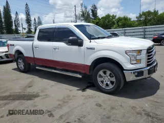 2017 Ford F-150 XL with VIN 1FTFW1EG4HFC12235, listed as a Copart auction lot 61453085 with 161,031 mi miles and Clean title. Bid and sale history available at DreamBid. Image 4.