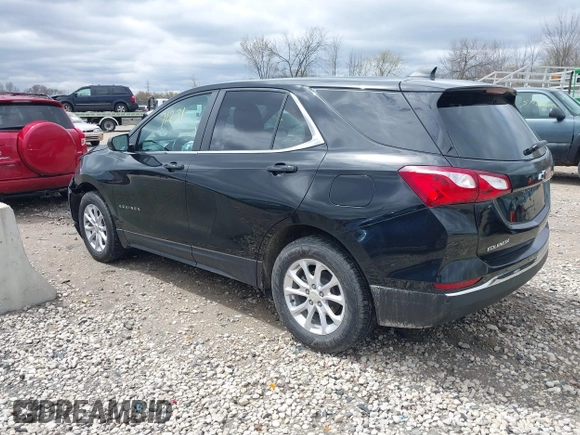 2021 Chevrolet Equinox LT with VIN 3GNAXUEV7ML336725, listed as a IAAI auction lot 42171231 with 105,228 mi miles and . Bid and sale history available at DreamBid. Image 3.