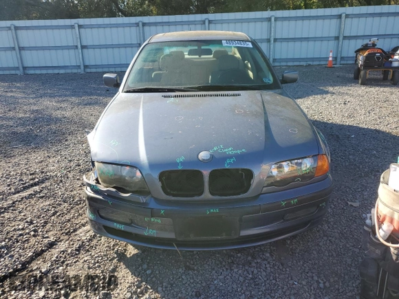 2001 BMW 3 Series 325i with VIN WBAAV33471FU90843, listed as a Copart auction lot 48934835 with 134,146 mi miles and Salvage Title. Bid and sale history available at carsss.com. Image 5.