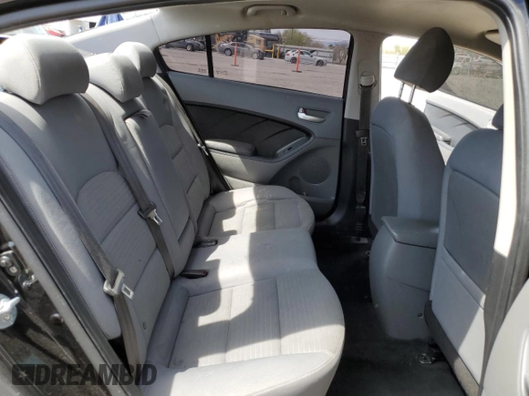 2017 Kia Forte LX with VIN 3KPFL4A77HE062986, listed as a Copart auction lot 52036365 with 98,679 mi miles and Salvage Title. Bid and sale history available at carsss.com. Image 10.