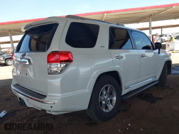 2011 Toyota 4Runner SR5 with VIN JTEZU5JR6B5020860, listed as a IAAI auction lot 42183683 with 169,218 mi miles and . Bid and sale history available at DreamBid. Image 4.
