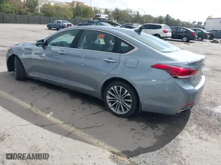 2016 Hyundai Genesis 3.8L with VIN KMHGN4JE3GU132363, listed as a IAAI auction lot 41551013 with 167,739 mi miles. Bid and sale history available at carsss.com. Image 3.