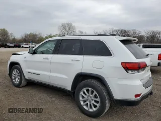 2021 Jeep Grand Cherokee Laredo X with VIN 1C4RJFAG4MC809721, listed as a Copart auction lot 53433595 with 136,257 mi miles and Salvage title. Bid and sale history available at DreamBid. Image 2.