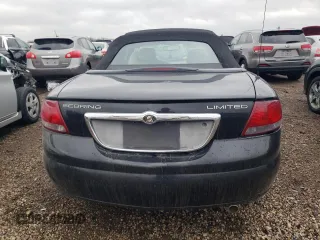 2004 Chrysler Sebring Limited with VIN 1C3EL65R64N360118, listed as a Copart auction lot 78589914 with 97,898 mi miles and Salvage Title. Bid and sale history available at DreamBid. Image 6.
