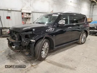 2016 Infiniti QX80 z VIN JN8AZ2NC2G9401262, wystawiony jako Copart lot #58431295 z przebiegiem 199 030 mil mil oraz Nie do naprawy. Historia ofert i sprzedaży dostępna na DreamBid. Obrazek 1.