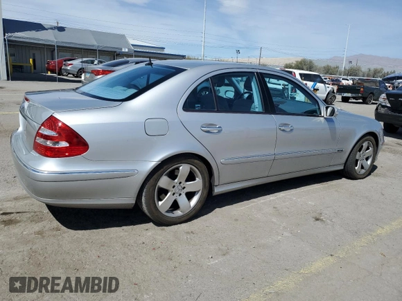 2003 Mercedes-Benz E-Class 5.0L with VIN WDBUF70J63A189963, listed as a Copart auction lot 50898675 with 130,264 mi miles and Salvage Title. Bid and sale history available at carsss.com. Image 3.