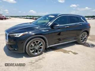 2019 Infiniti QX50 Essential z VIN 3PCAJ5M1XKF126209, wystawiony jako Copart lot #59555465 z przebiegiem 57 762 mil mil oraz Czysty tytuł • Clean title. Historia ofert i sprzedaży dostępna na DreamBid. Obrazek 1.