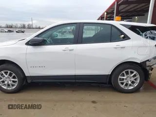 2024 Chevrolet Equinox LS with VIN 3GNAX5EG7RL282809, listed as a IAAI auction lot 41303269 with 5,291 mi miles. Bid and sale history available at carsss.com. Image 13.
