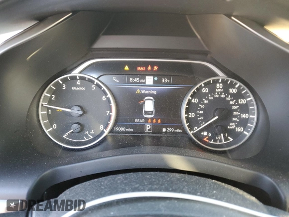 2023 Nissan Murano SL with VIN 5N1AZ2CJ4PC140728, listed as a Copart auction lot 49227245 with 19,000 mi miles and Salvage Title. Bid and sale history available at DreamBid. Image 9.
