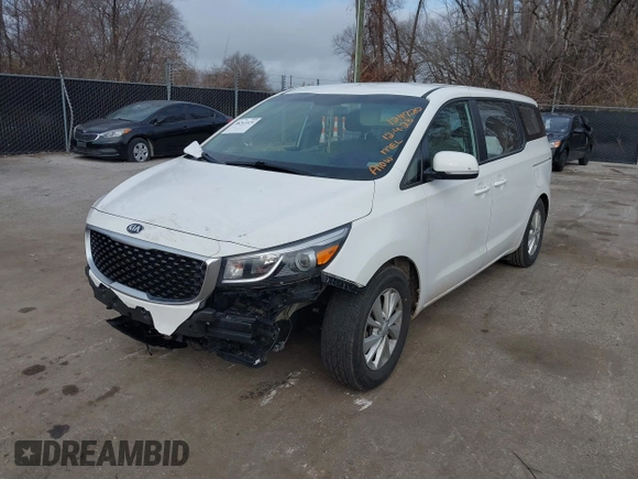 2018 Kia Sedona L with VIN KNDMA5C12J6386368, listed as a IAAI auction lot 38263325 with Not Provided miles and . Bid and sale history available at DreamBid. Image 16.