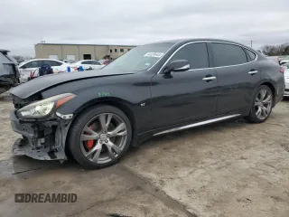 2017 Infiniti Q70 3.7 with VIN JN1BY1PP8HM170768, listed as a Copart auction lot 44339445 with 108,782 mi miles and Salvage Title. Bid and sale history available at DreamBid. Image 1.