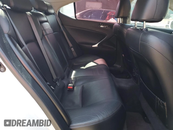 2008 Lexus IS 250 with VIN JTHCK262782023852, listed as a Copart auction lot 55658825 with 160,506 mi miles and Salvage Title. Bid and sale history available at carsss.com. Image 10.
