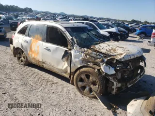 2008 Acura MDX Sport/Pwr Tail Gate with VIN 2HNYD28708H541698, listed as a Copart auction lot 75842664 with 0 mi miles and Salvage Title. Bid and sale history available at carsss.com. Image 4.