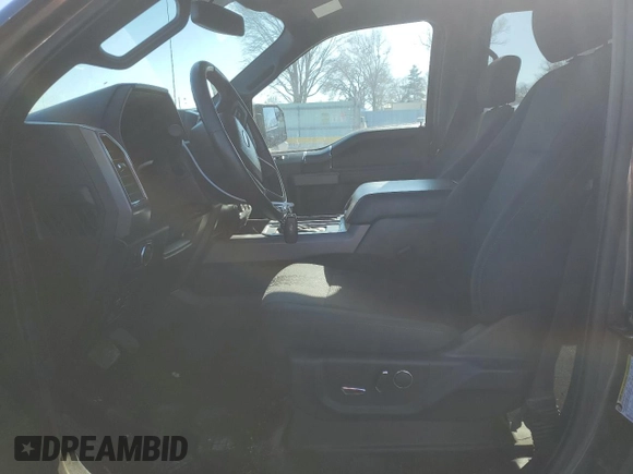 2018 Ford F-150 XL with VIN 1FTEW1EP3JFB40624, listed as a Copart auction lot 88748165 with 101,674 mi miles and Salvage title. Bid and sale history available at DreamBid. Image 7.