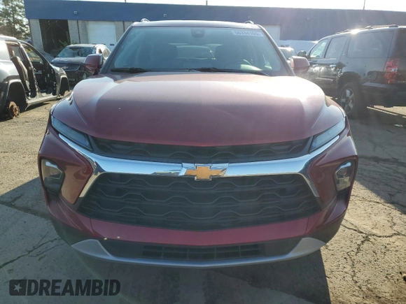 2024 Chevrolet Blazer LT with VIN 3GNKBCR4XRS162502, listed as a Copart auction lot 56334165 with 5,328 mi miles and Clean title. Bid and sale history available at DreamBid. Image 5.