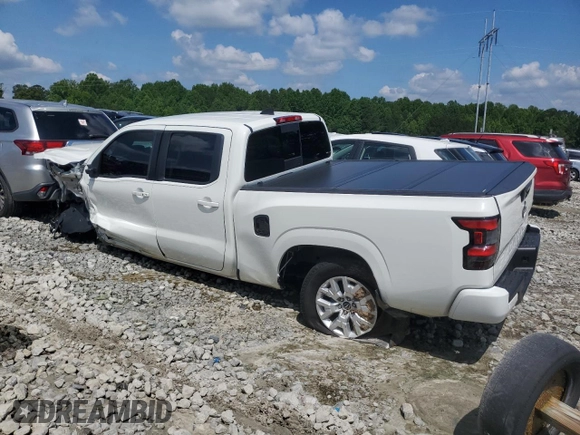 2024 Nissan Frontier SV with VIN 1N6ED1FJ1RN659511, listed as a Copart auction lot 57138225 with 21,933 mi miles and Salvage title. Bid and sale history available at DreamBid. Image 2.
