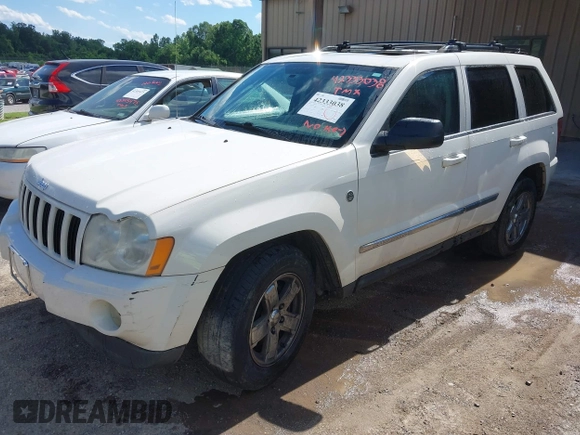 2006 Jeep Grand Cherokee Limited with VIN 1J8HR58N36C130599, listed as a IAAI auction lot 42333038 with 279,074 mi miles and . Bid and sale history available at DreamBid. Image 2.