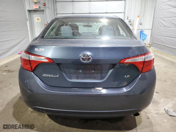 2016 Toyota Corolla L with VIN 2T1BURHE0GC520653, listed as a Copart auction lot 46791585 with 0 mi miles and Salvage Title. Bid and sale history available at carsss.com. Image 6.