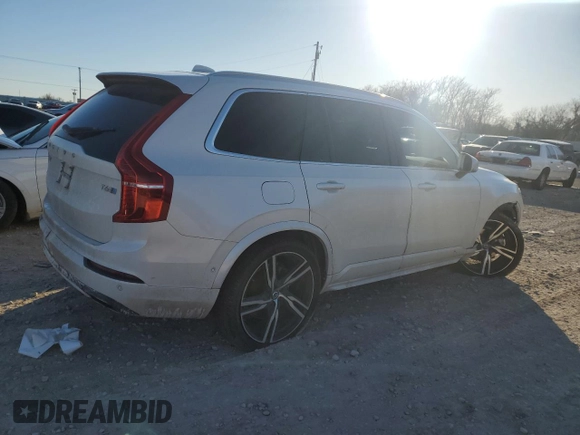 2018 Volvo XC90 R-Design with VIN YV4A22PM9J1390169, listed as a Copart auction lot 41739125 with 99,103 mi miles and Salvage Title. Bid and sale history available at carsss.com. Image 3.
