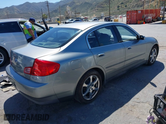 2004 Infiniti G35 w/Leather with VIN JNKCV51EX4M610376, listed as a IAAI auction lot 42022083 with 158,521 mi miles and . Bid and sale history available at DreamBid. Image 4.