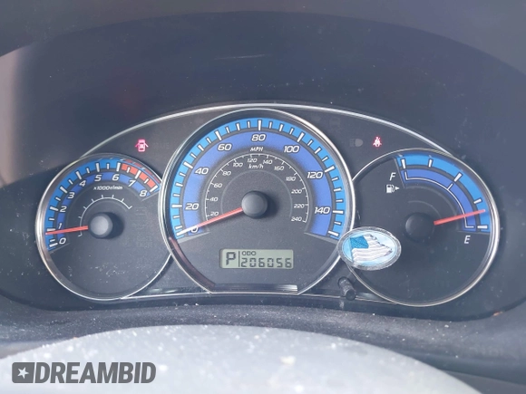 2009 Subaru Forester X Limited with VIN JF2SH646X9H769026, listed as a IAAI auction lot 42803413 with 206,056 mi miles and . Bid and sale history available at DreamBid. Image 7.