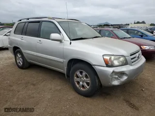 2005 Toyota Highlander with VIN JTEGP21A850048121, listed as a Copart auction lot 53886945 with 221,180 mi miles and Clean Title. Bid and sale history available at carsss.com. Image 4.
