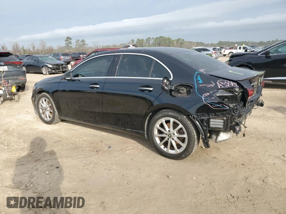 2019 Mercedes-Benz A 220 with VIN WDD3G4EB2KW024607, listed as a Copart auction lot 46878555 with 31,550 mi miles and Salvage Title. Bid and sale history available at DreamBid. Image 2.