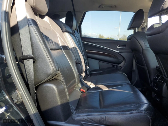 2017 Acura MDX w/Technology Pkg with VIN 5J8YD4H58HL007160, listed as a Copart auction lot 71352264 with 0 mi miles and Non Repairable. Bid and sale history available at carsss.com. Image 11.