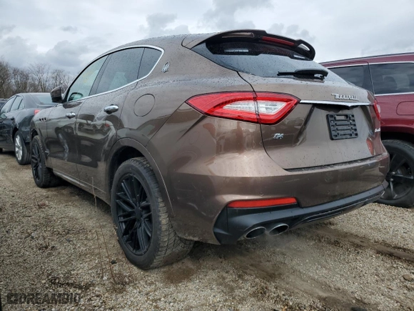 2020 Maserati Levante S with VIN ZN661YUS6LX346128, listed as a Copart auction lot 49463535 with 18,853 mi miles and Salvage Title. Bid and sale history available at carsss.com. Image 2.