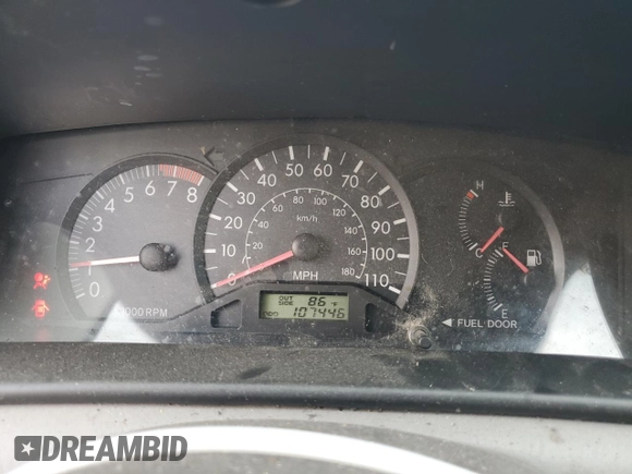 2006 Toyota Corolla CE with VIN JTDBR32E160091295, listed as a Copart auction lot 64252645 with 107,446 mi miles and Clean title. Bid and sale history available at DreamBid. Image 9.