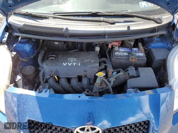 2008 Toyota Yaris with VIN JTDJT923885206351, listed as a Copart auction lot 72245144 with 262,643 mi miles and Salvage Title. Bid and sale history available at DreamBid. Image 13.